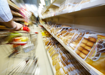 Alejka w supermarkecie - dobrowolne oświadczenia żywieniowe